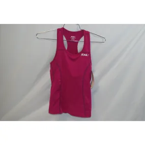 2XU Cycling Womens Active Tri Singlet Ultra Violet/Prism Purple XS Extra Small