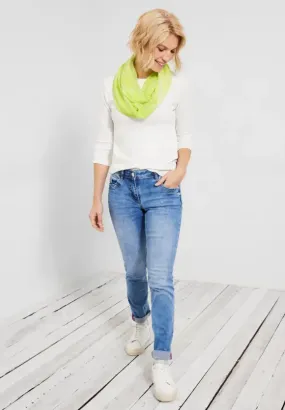 572098- Lime Loop Scarf - Cecil