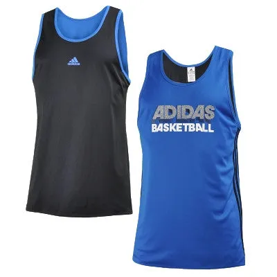 Adidas Reversible Basketball Jersey Blue GFX REV JERS