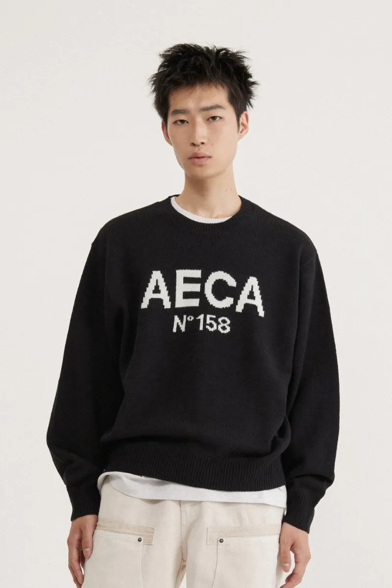 AECA WHITE  |Long Sleeves Sweaters