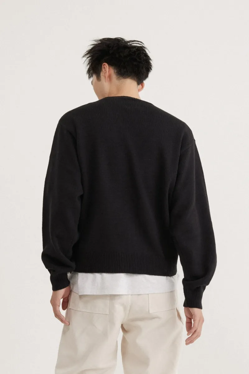 AECA WHITE  |Long Sleeves Sweaters