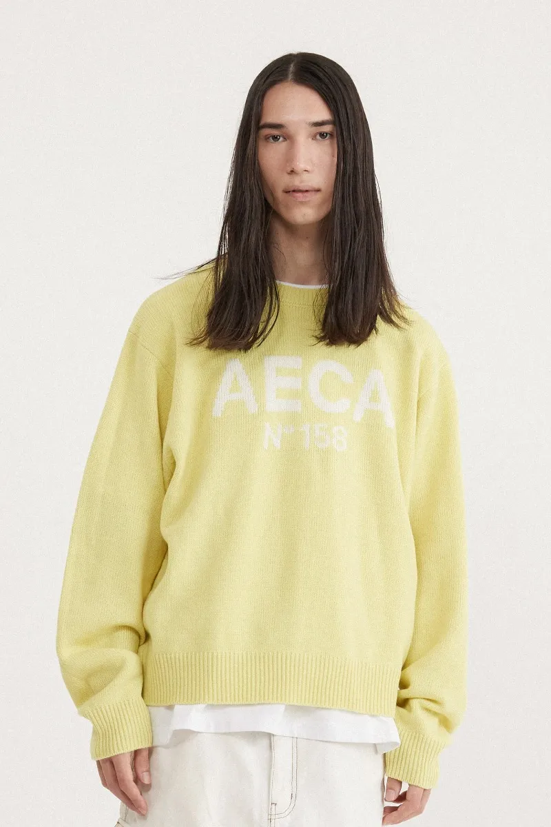 AECA WHITE  |Long Sleeves Sweaters