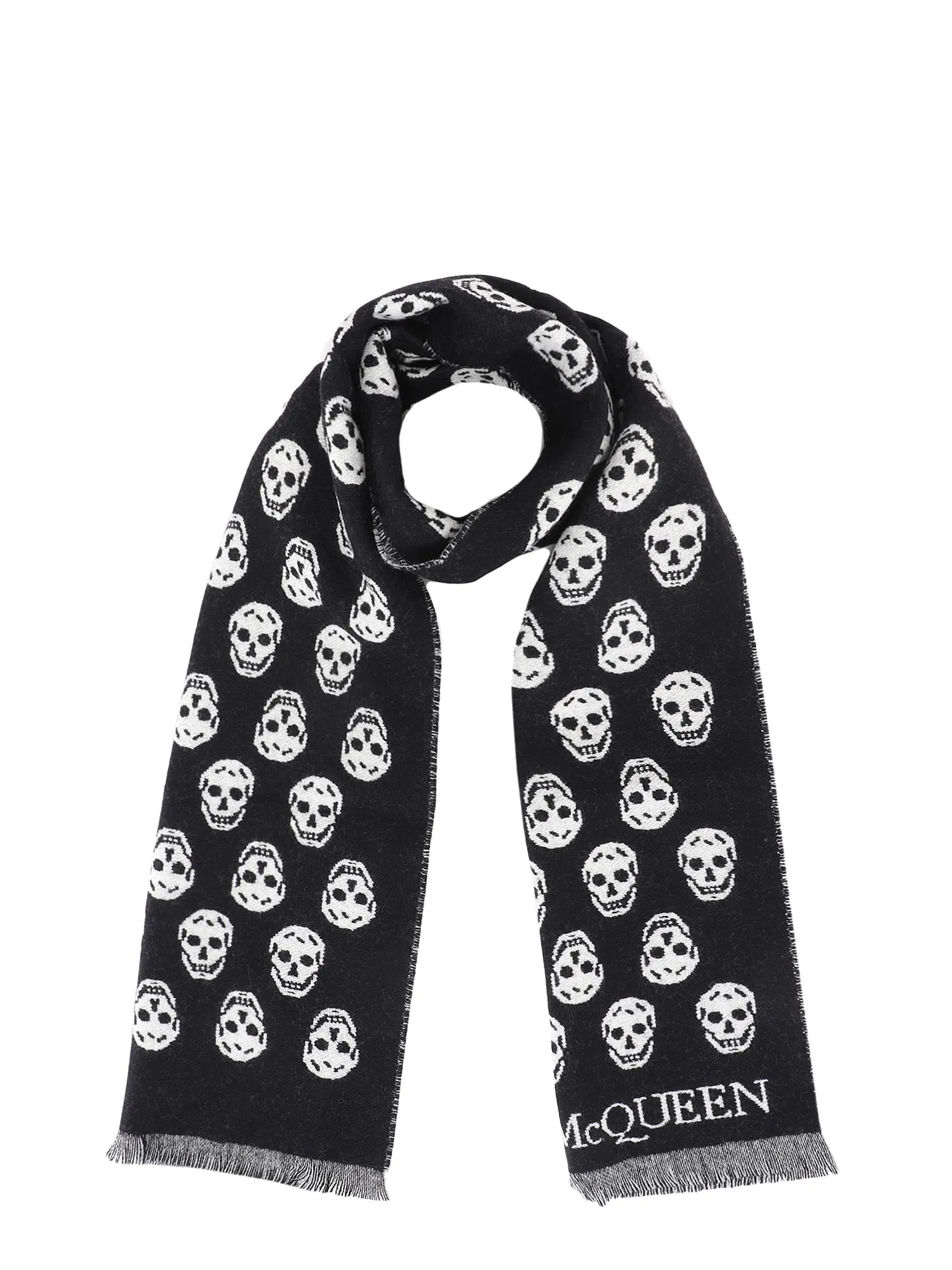 Alexander McQueen Allover Skull Scarf