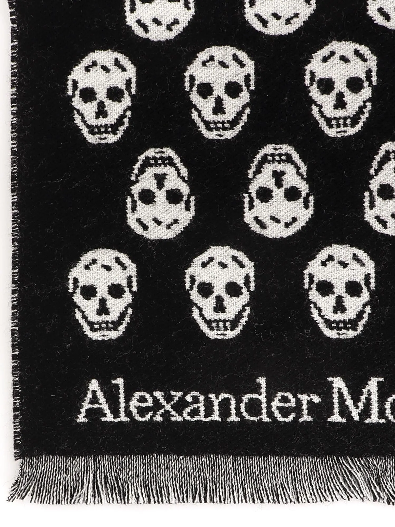 Alexander McQueen Allover Skull Scarf