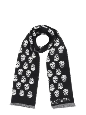 Alexander McQueen Allover Skull Scarf