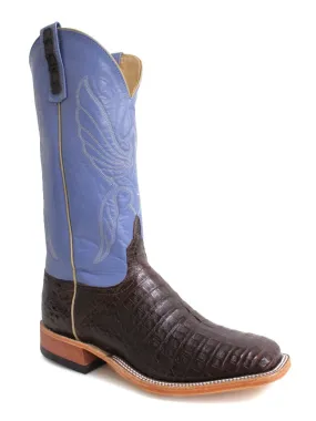 Anderson Bean Mens Brown Caiman Belly Bellflower Boots