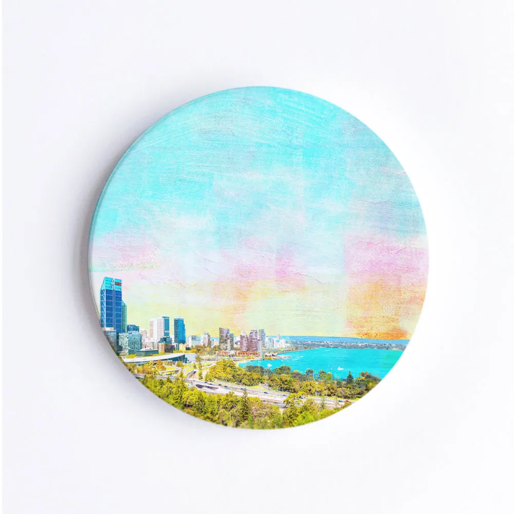 Australian Landscapes Multi-Buy Ceramic Coasters x 4