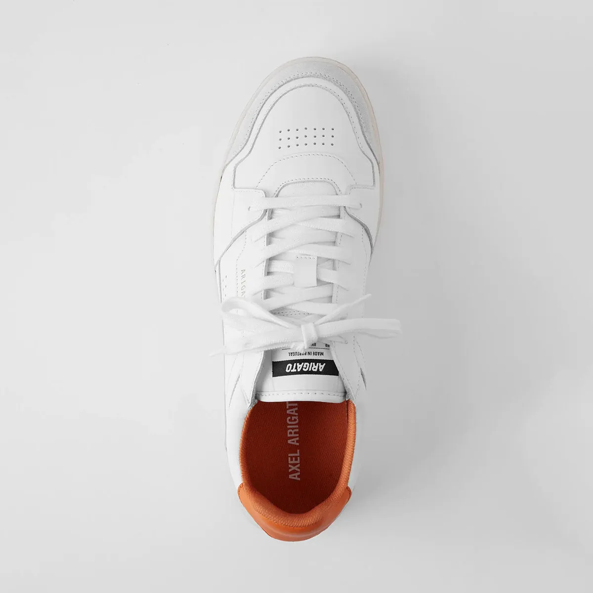 Axel Arigato - Dice Lo Sneakers in White/Orange