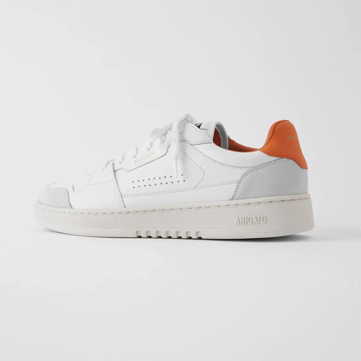 Axel Arigato - Dice Lo Sneakers in White/Orange