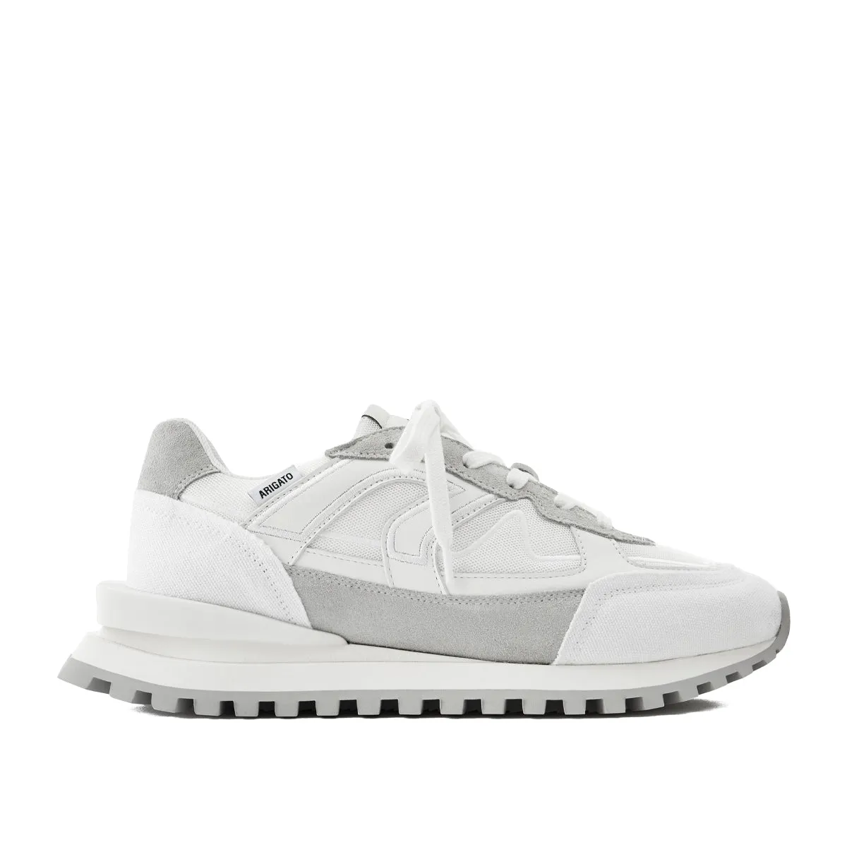 Axel Arigato - Sonar Sneakers in White/Grey