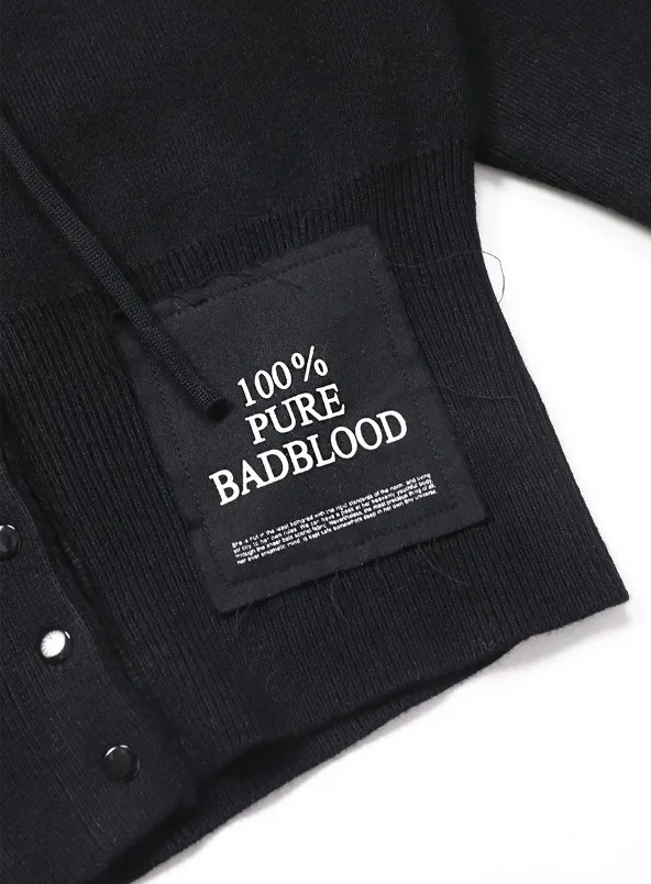 BADBLOOD  |Long Sleeves Logo Cardigans