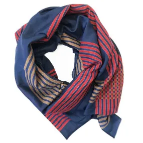 Block Shop: Gemini Navy Scarf