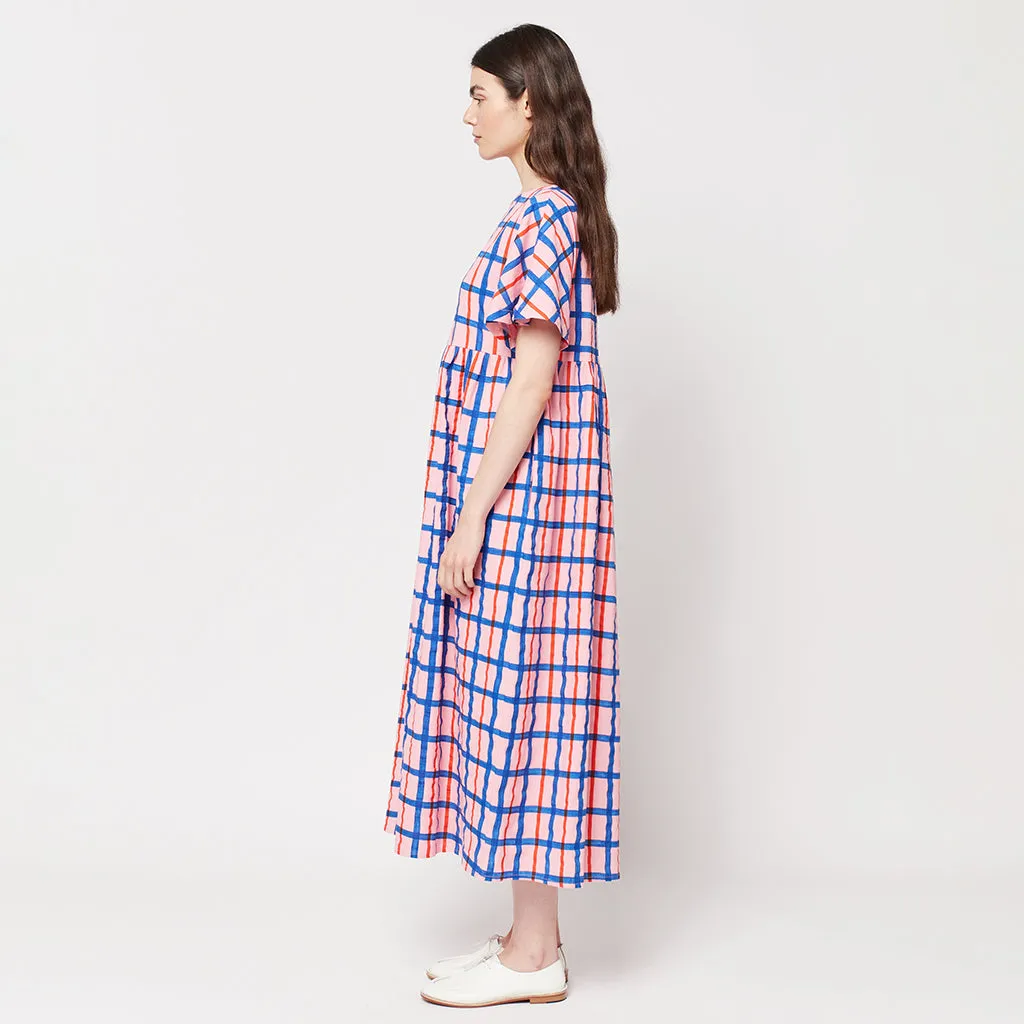 Bobo Choses Woman Dress Pink Checks