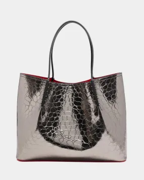 Cabarock Large Crocodile Embossed Leather Tote Bag