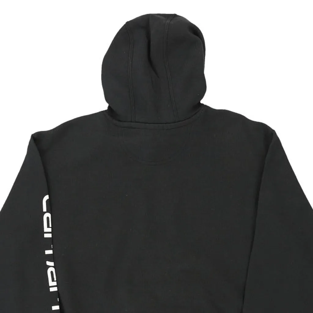 Carhartt Hoodie - Large Black Cotton Blend