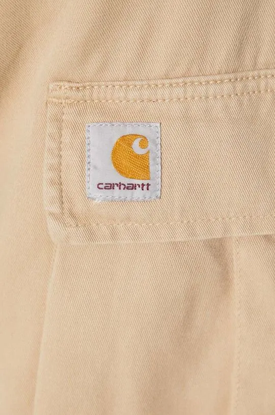 Carhartt WIP cotton trousers brown color