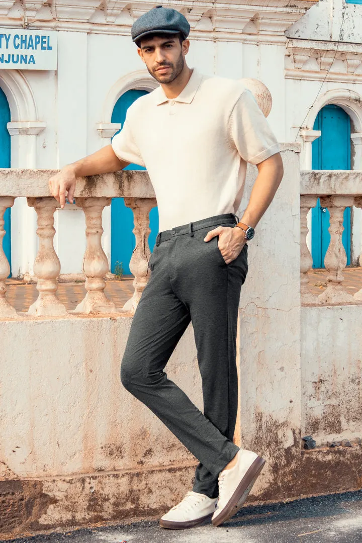 Charcoal Power-Stretch Pants