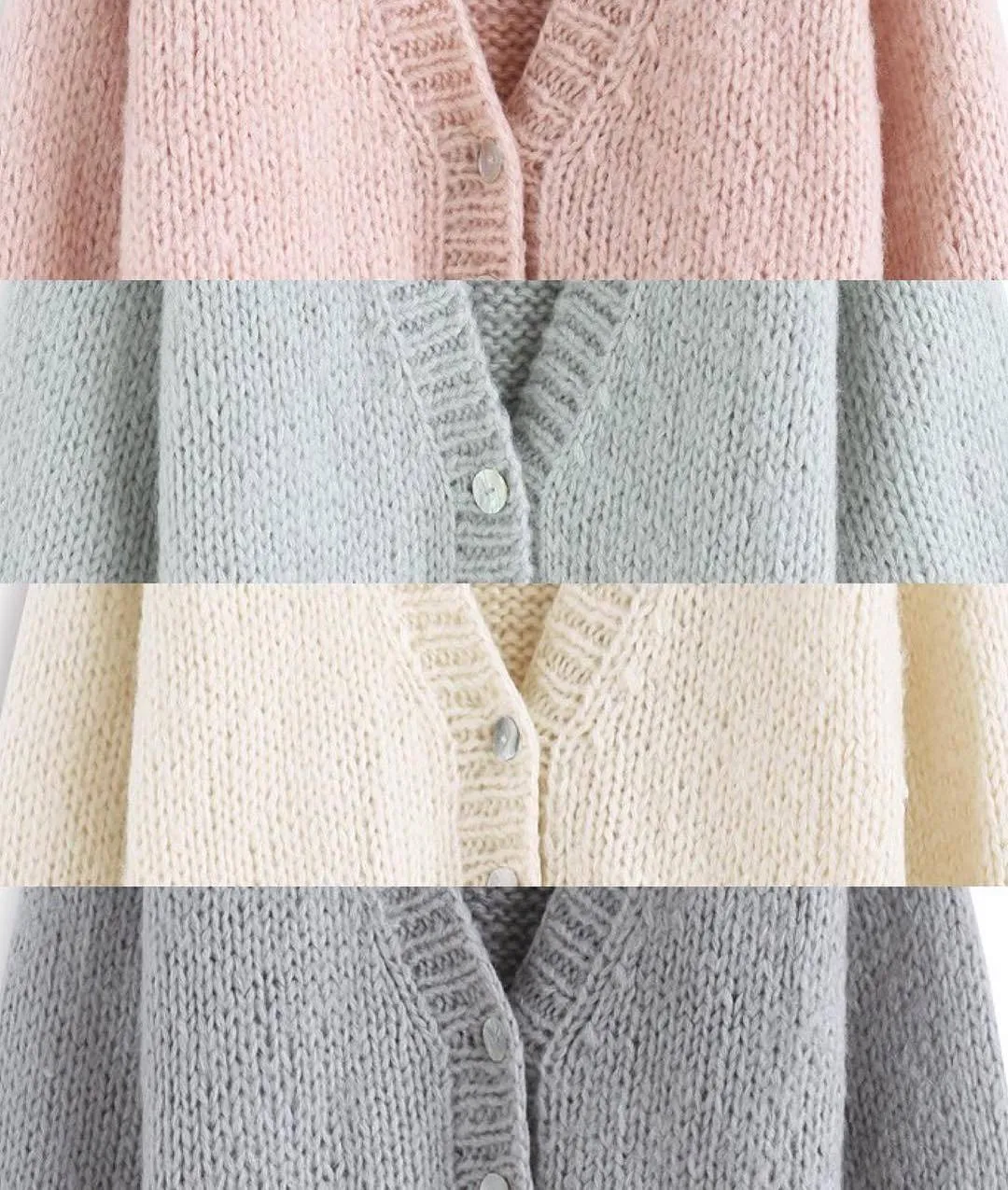 Chicwish  |Long Sleeves Plain Cardigans