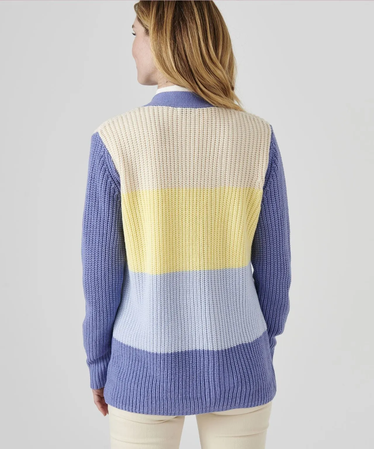 Colourblock Cardigan