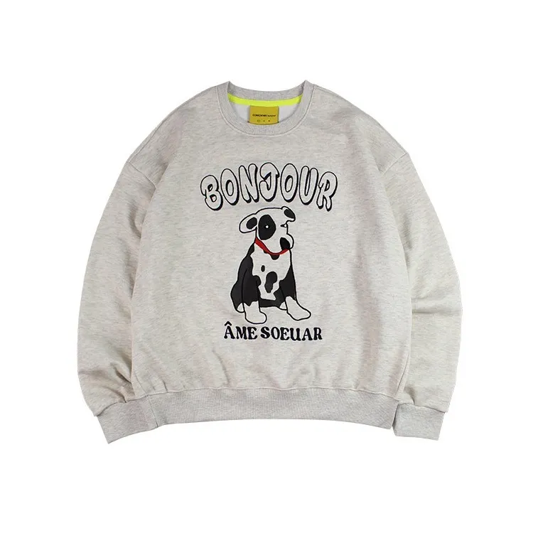 CONICHIWA bonjour  |Long Sleeves Sweatshirts