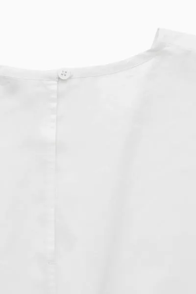 COS  |Casual Style Plain Short Sleeves Elegant Style Formal Style