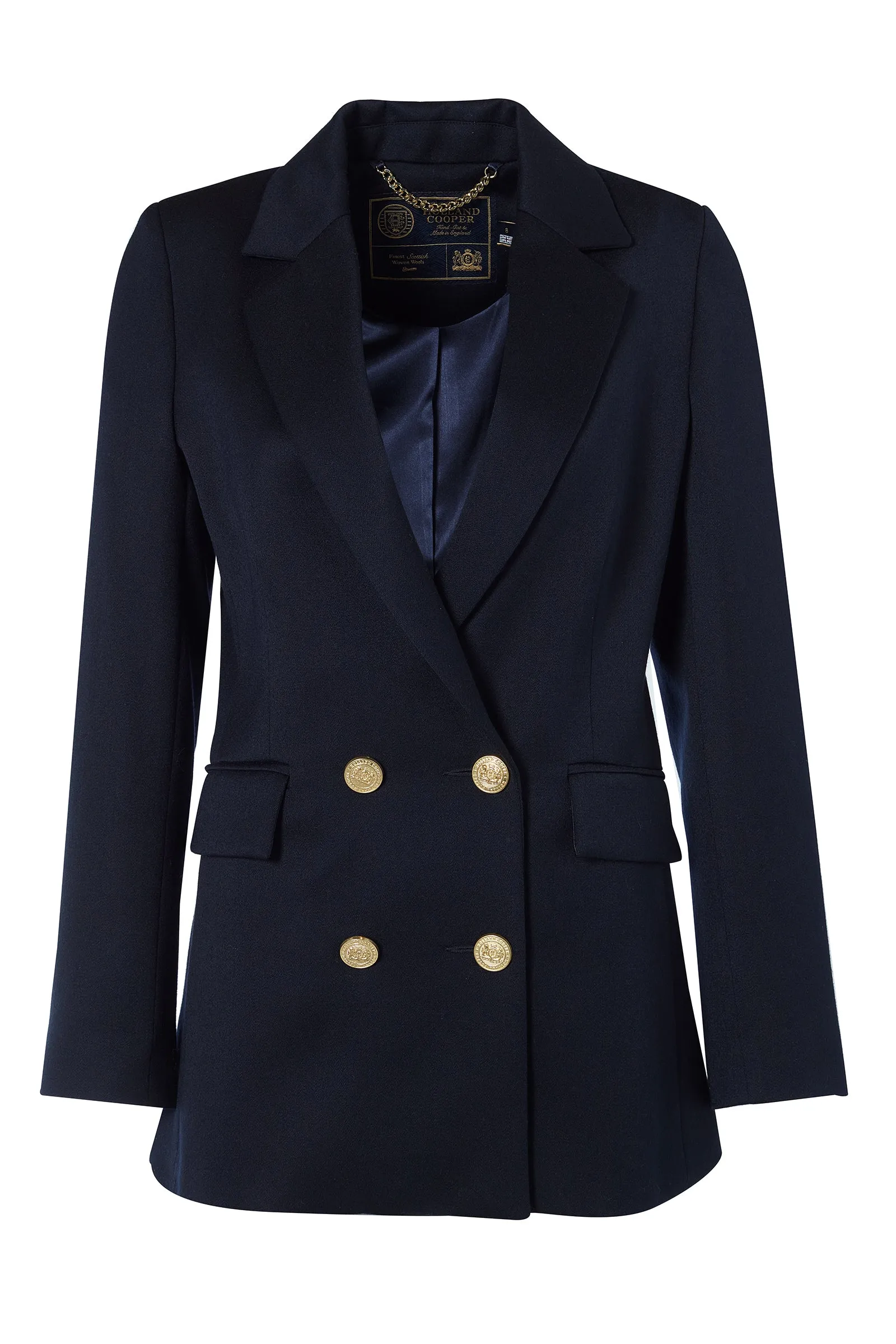 Double Breasted Blazer (Navy Twill)