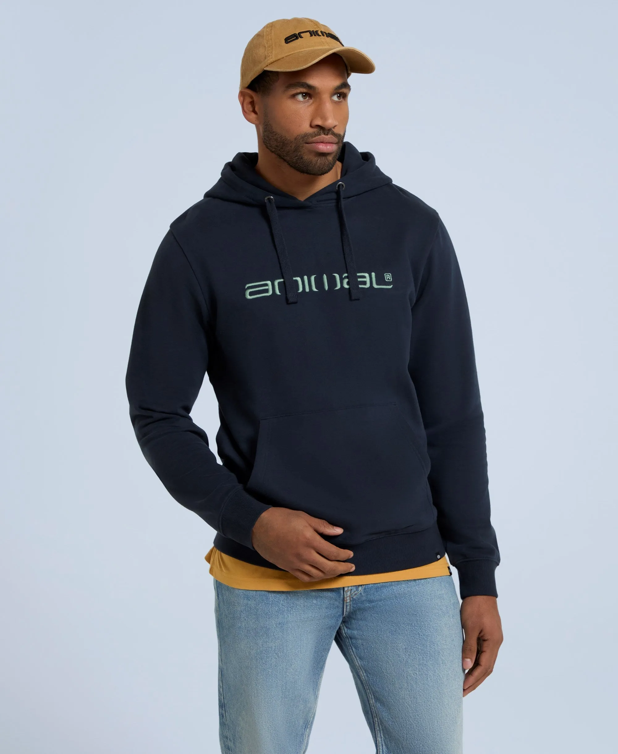 Driver Mens Logo Hoodie - Navy