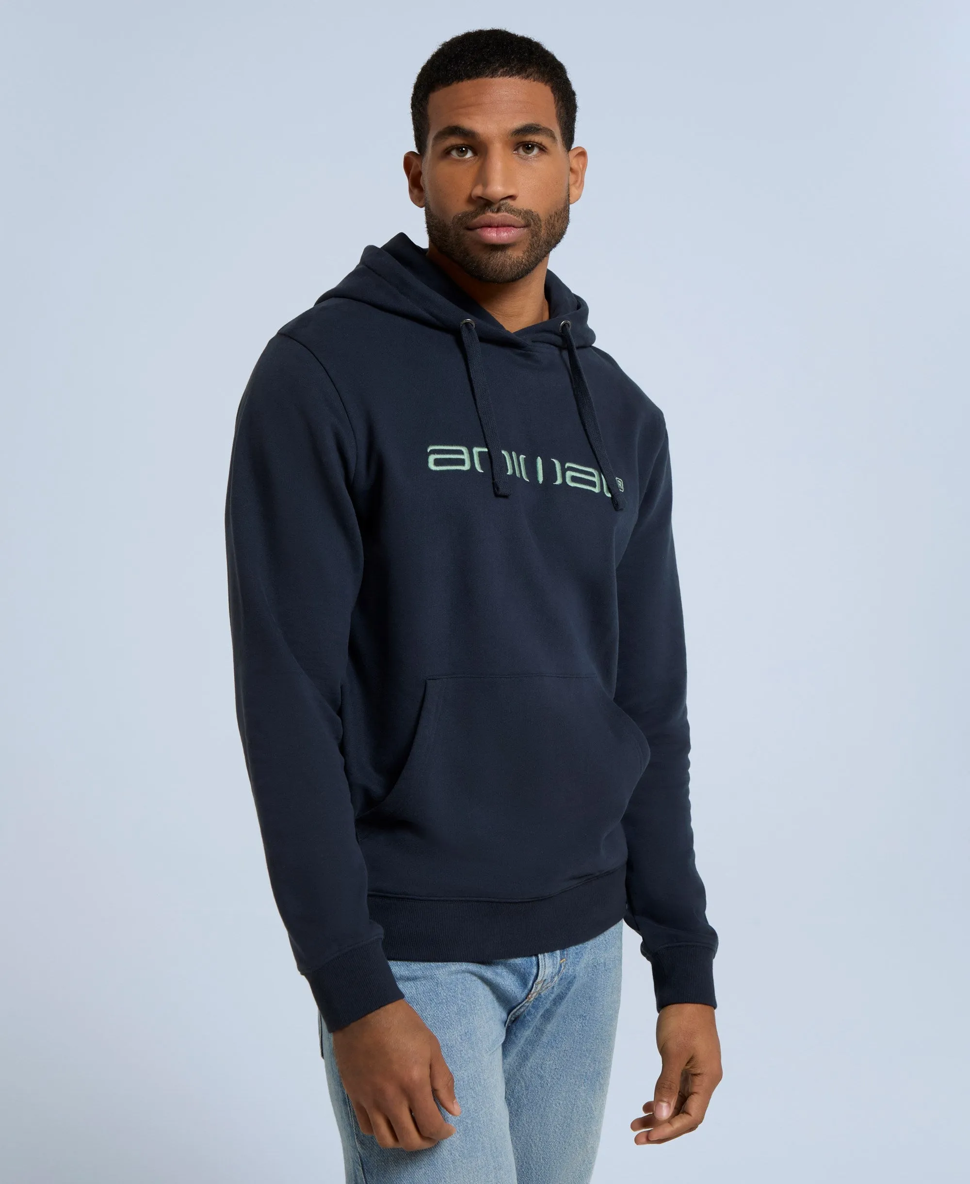 Driver Mens Logo Hoodie - Navy