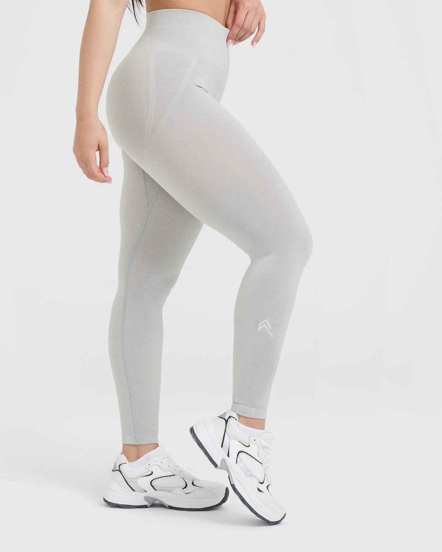 Effortless Seamless Leggings | Light Grey Marl