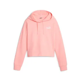 Essential Elevated Cropped Pullover Hoodie