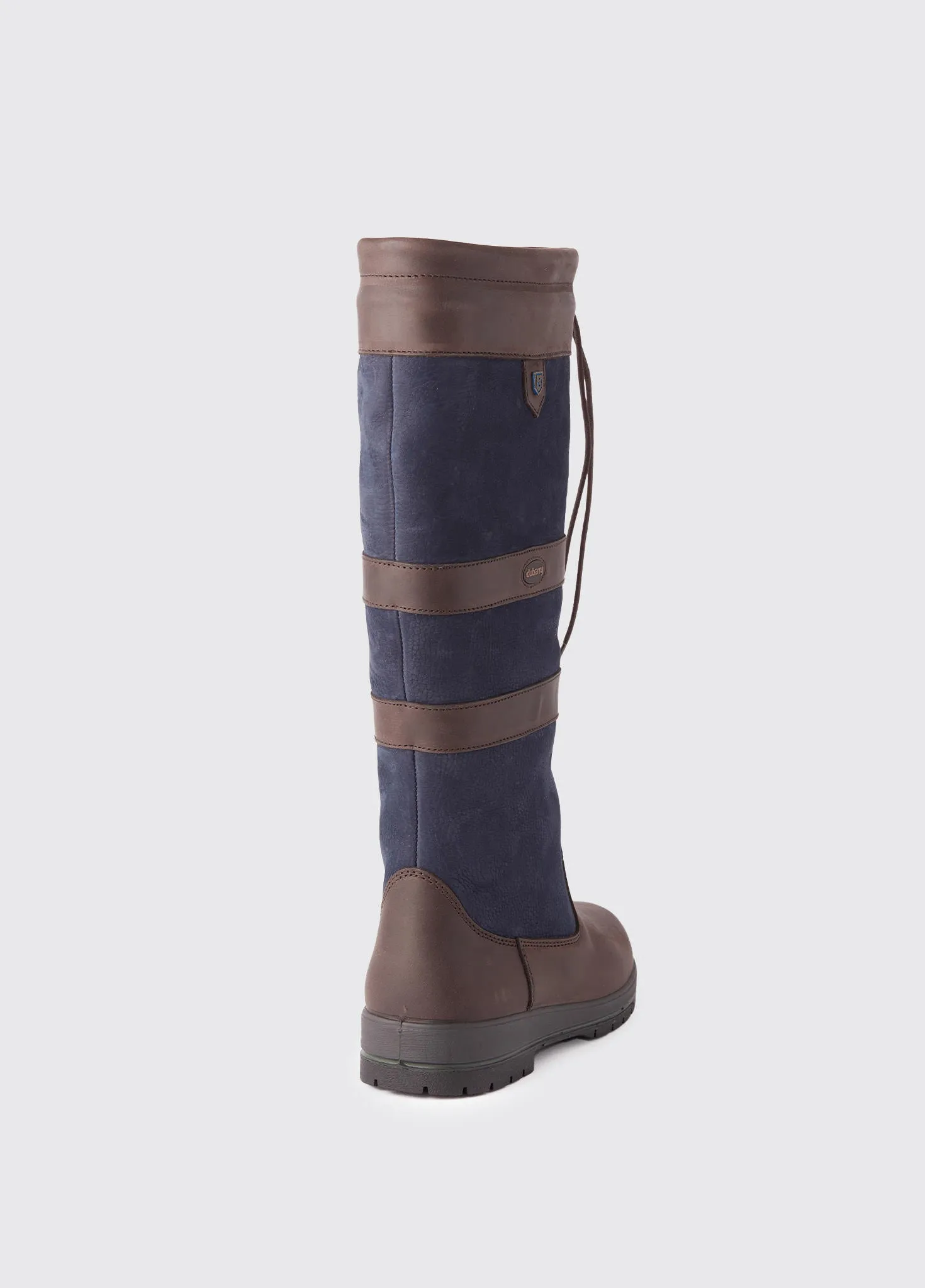 Galway Ladies Country Boot  - Navy/Brown