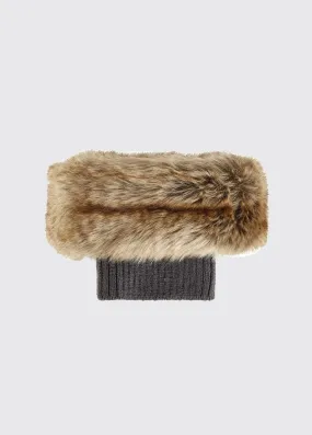 Glenfort Ladies Faux Fur Boot Cuff - Chinchilla