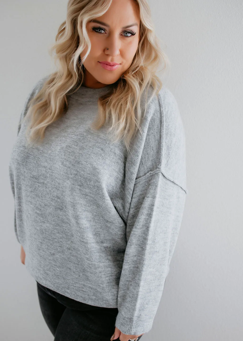 Griffyn Oversized Knit Sweater