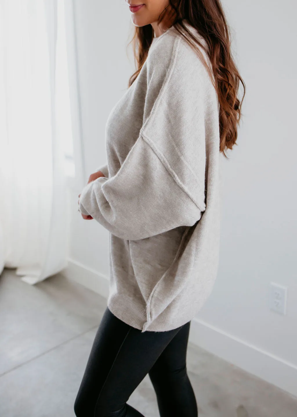 Griffyn Oversized Knit Sweater