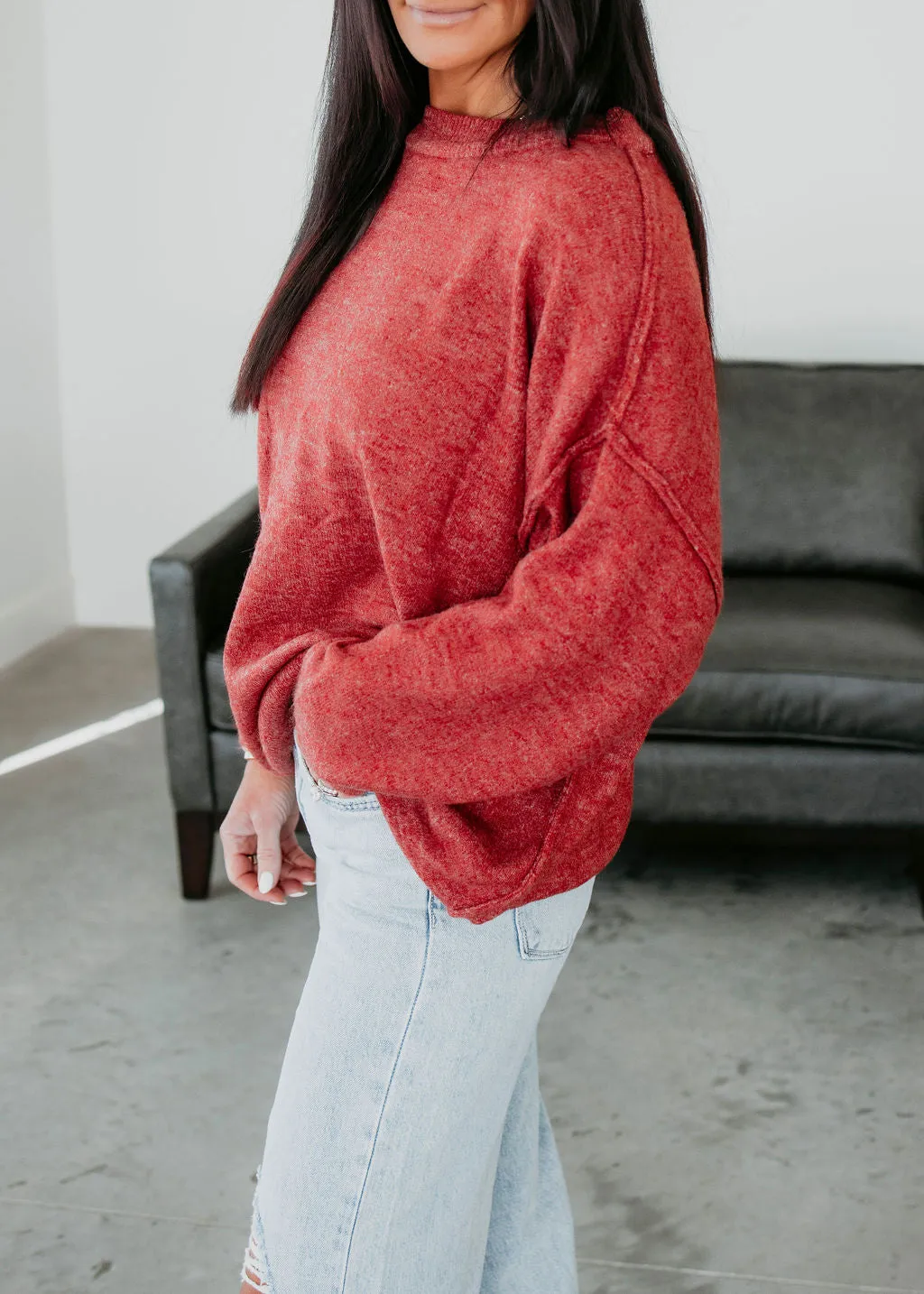 Griffyn Oversized Knit Sweater