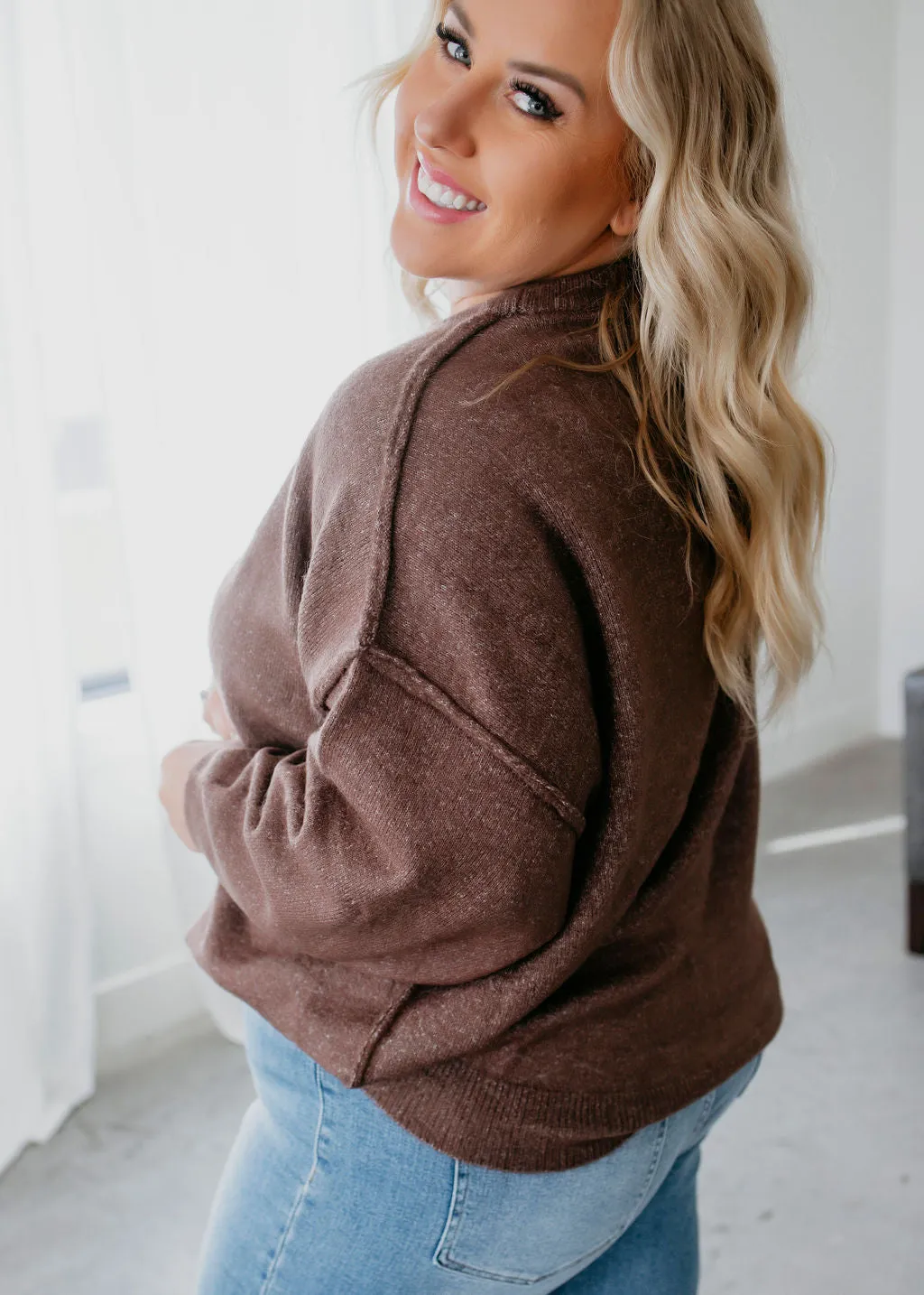 Griffyn Oversized Knit Sweater