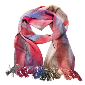 Handwoven Organic Bamboo Fringe Scarf