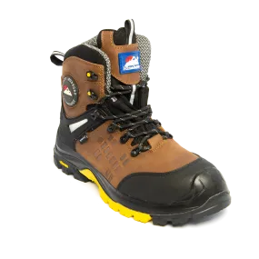 Himalayan Vibram 5802 Composite, Waterproof Brown Safety Boot