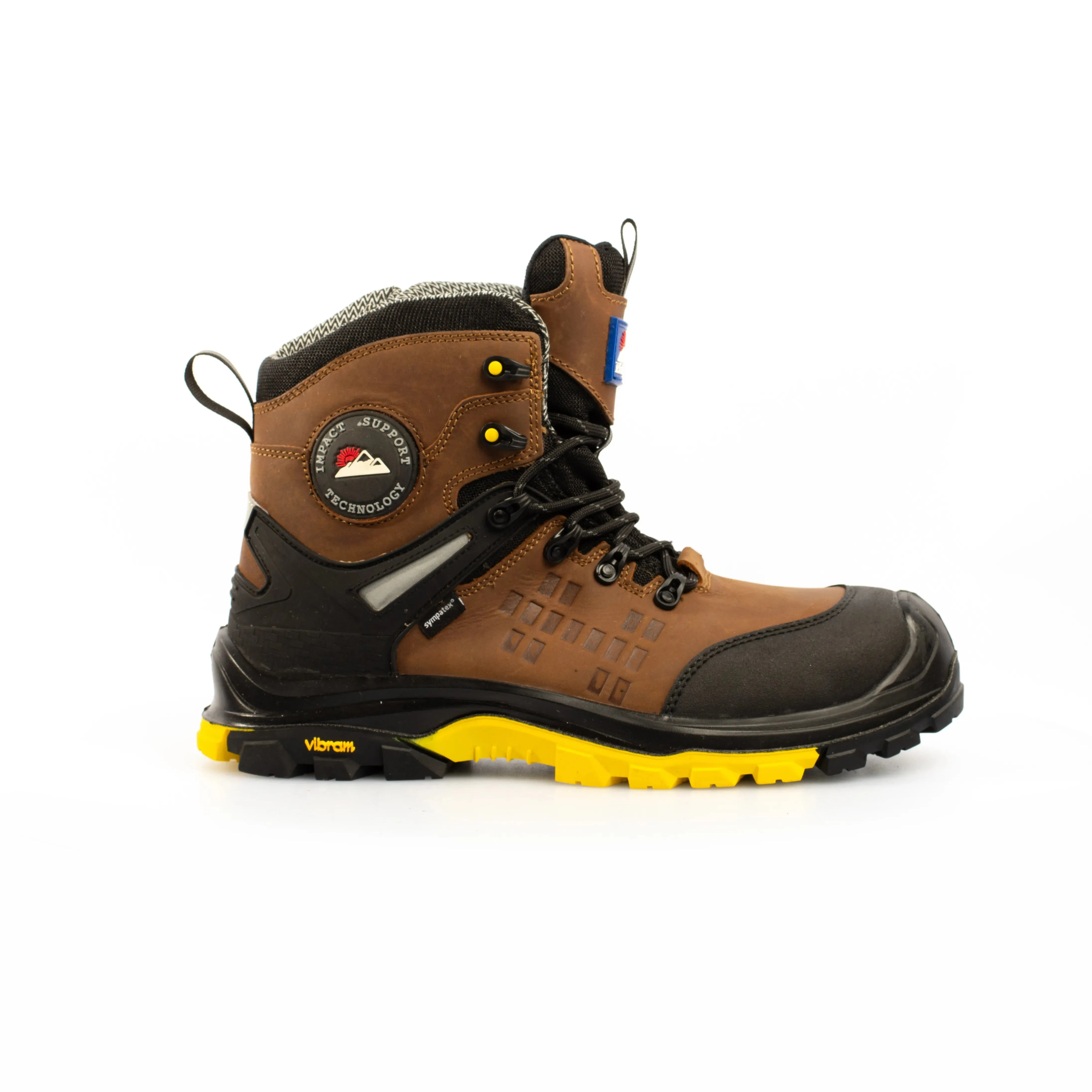 Himalayan Vibram 5802 Composite, Waterproof Brown Safety Boot