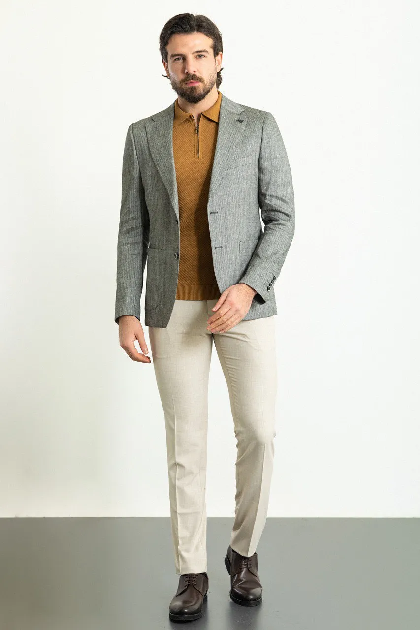 HolloMen Gray Blazer