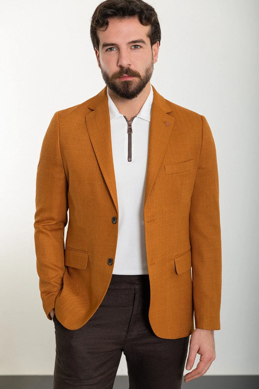 HolloMen Mustard Blazer