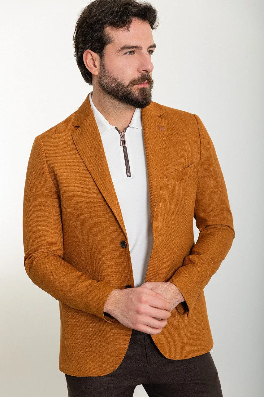 HolloMen Mustard Blazer