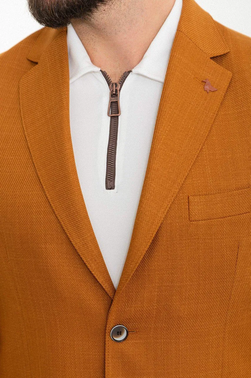 HolloMen Mustard Blazer