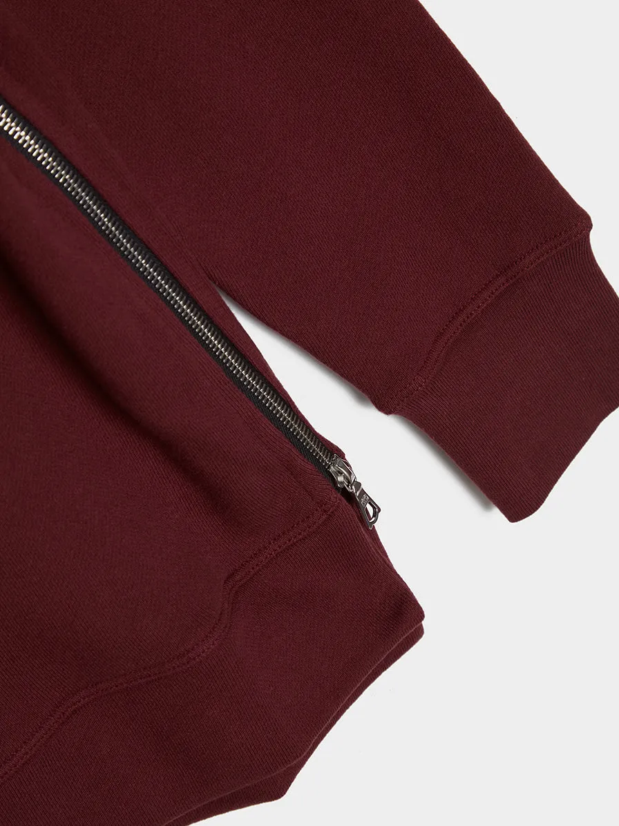 Hooded Villain, Burgundy