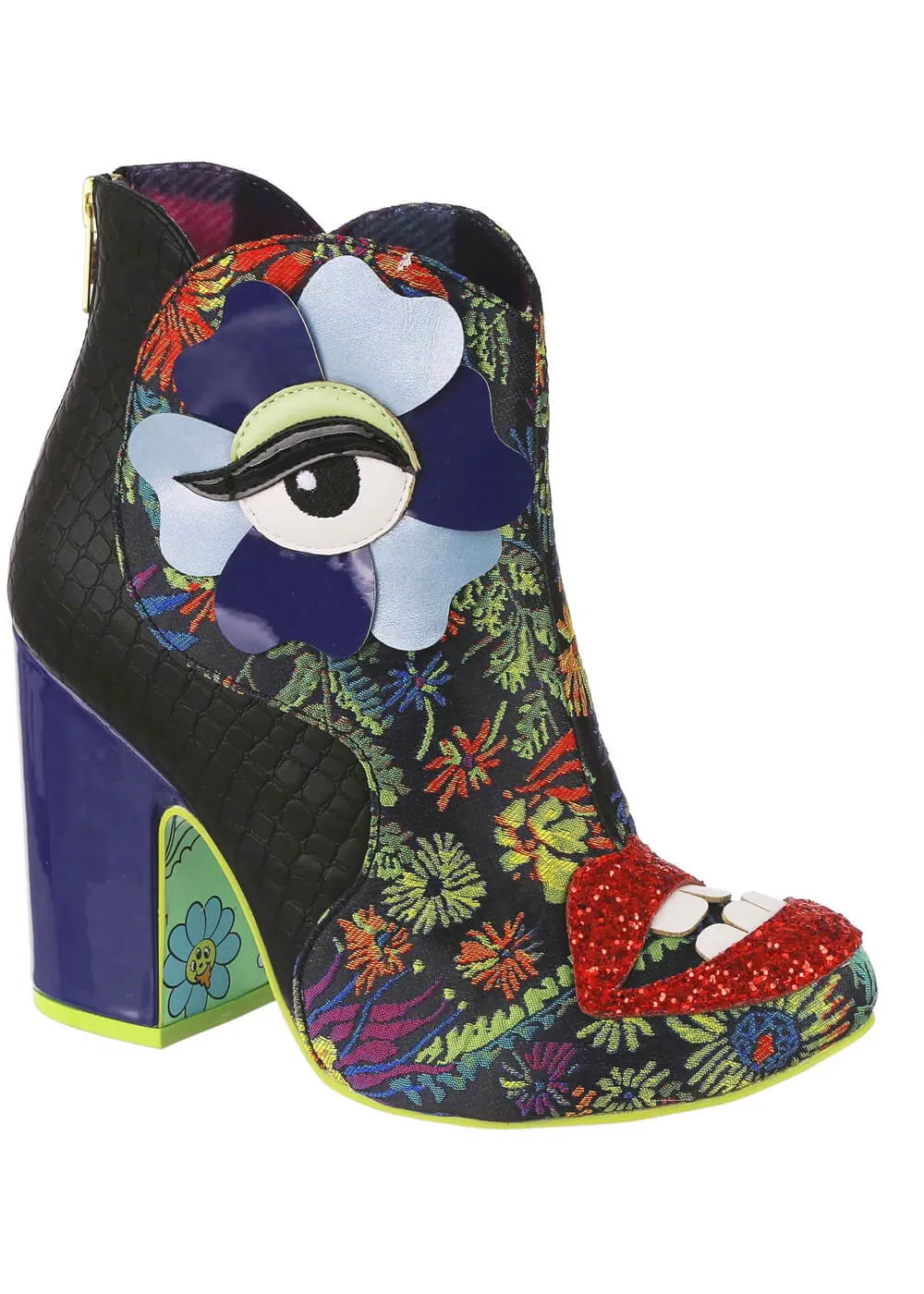 Irregular Choice Arty Farty 60's Boots Black