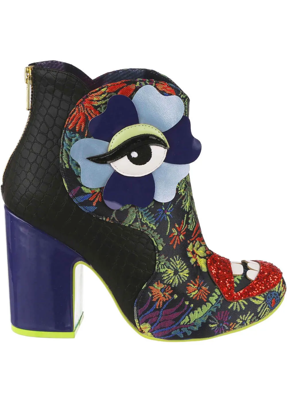 Irregular Choice Arty Farty 60's Boots Black