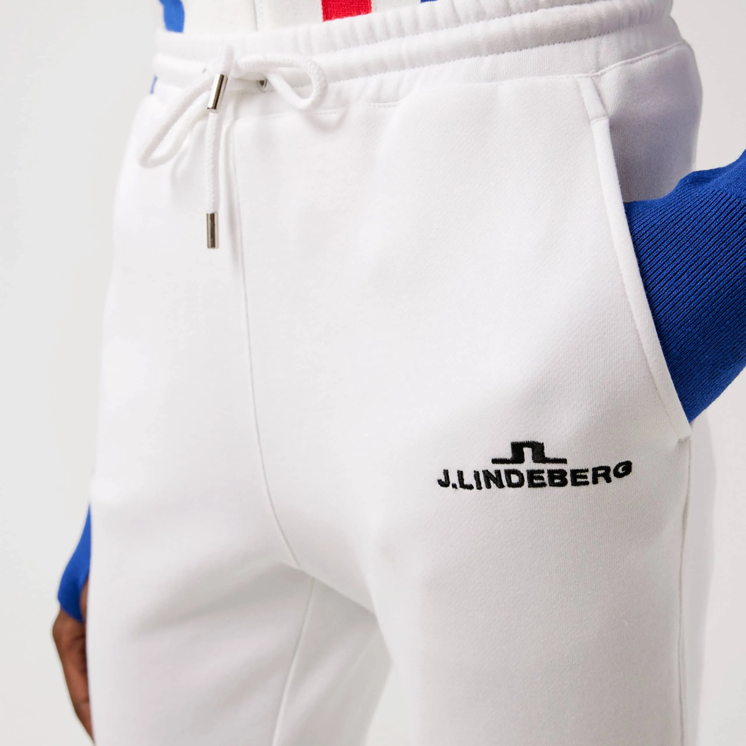 J Lindeberg Alpha Sweat Pant White