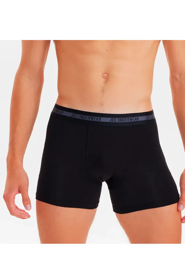 JBS 6-Pack Bamboo Boxers Black