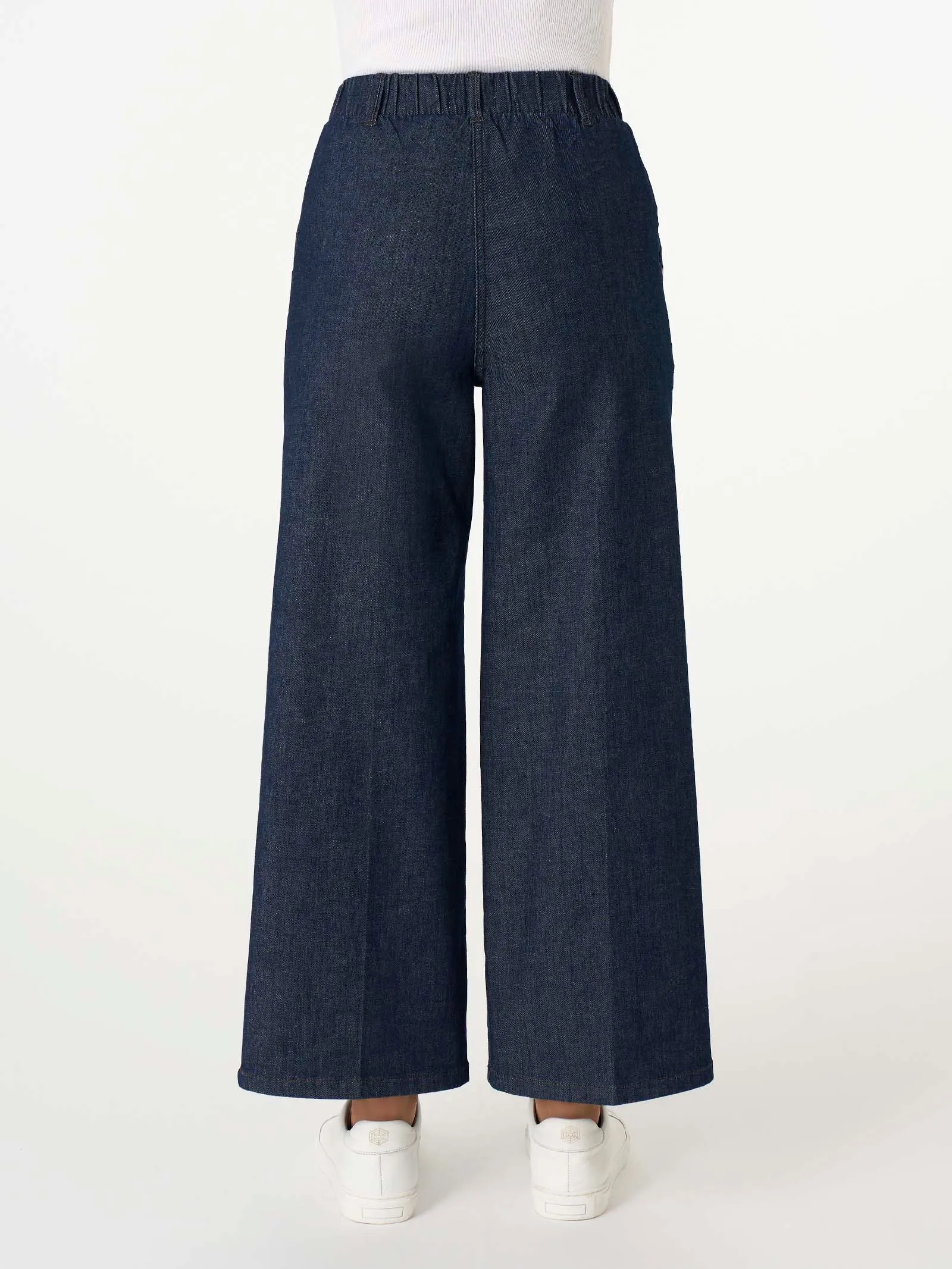 Jeans Cropped in Light Denim - Jeans