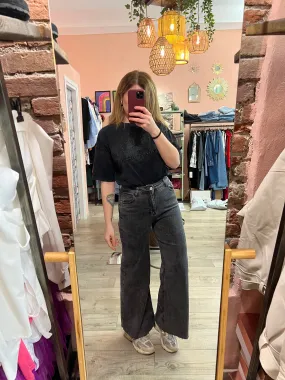 Jeans Wide leg elasticizzato